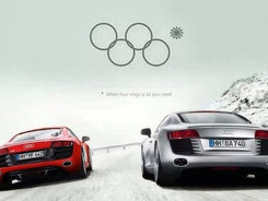 Реклама Audi с нераскрывшимся олимпийским кольцом оказалась «фейком»