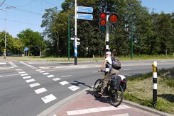 В столице появятся светофоры для велосипедистов