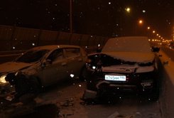 Авария с участием семи автомобилей произошла в Екатеринбурге