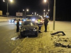 Двое детей пострадали в результате аварии на ул. Монтажников