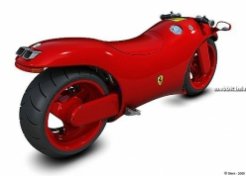 Единственный в мире мотоцикл Ferrari планируют продать с аукциона