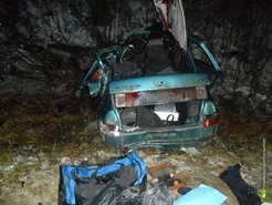 Водитель иномарки выжил в лобовом столкновении на Серовском тракте