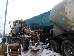 В ДТП на Тюменском тракте погиб водитель фуры